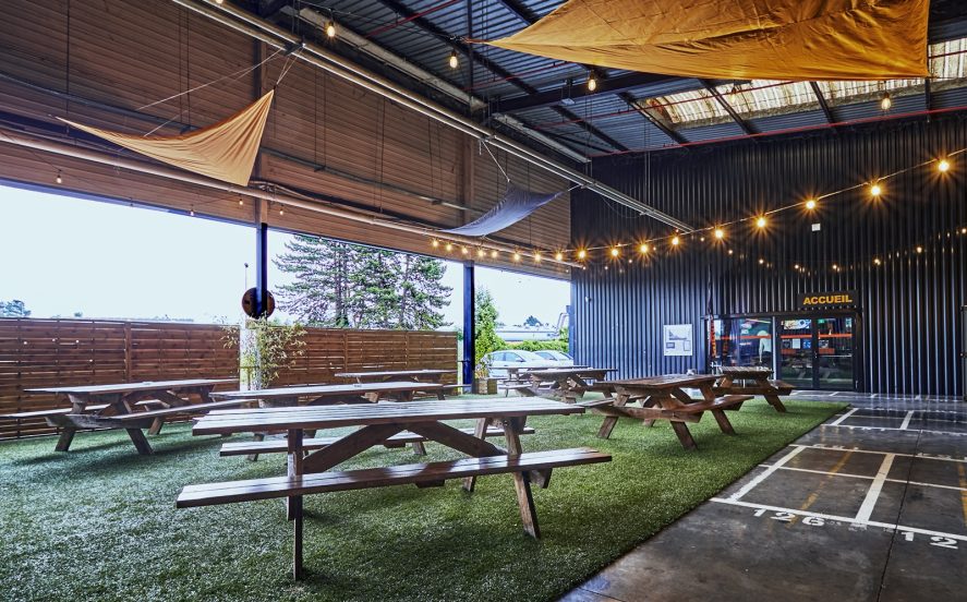 Terrasse UrbanPadel Lille Lezennes