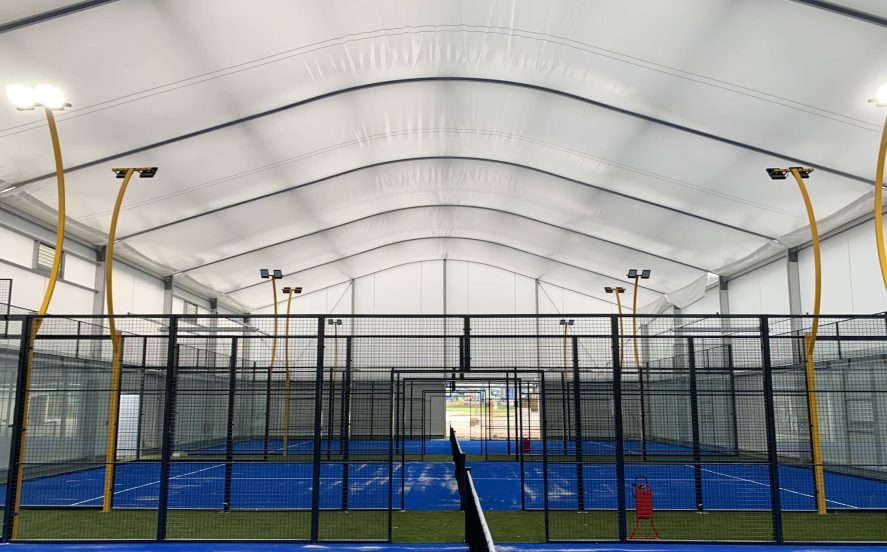 Terrain piste indoor urbanpadel dijon