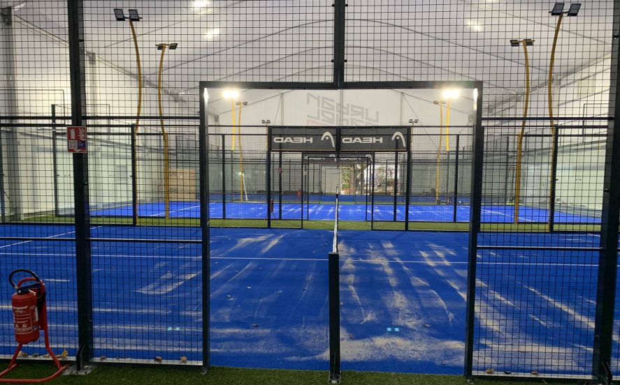 Terrain piste indoor urbanpadel dijon