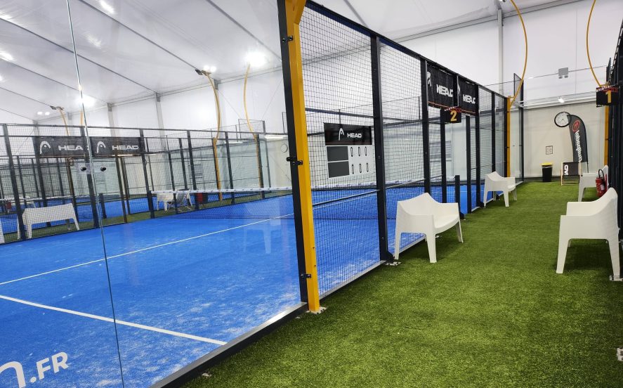piste indoor UrbanPadel Dijon